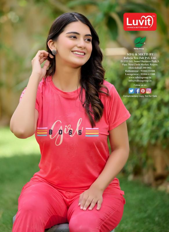 Luvit Misty Night Suits Wholesale catalog