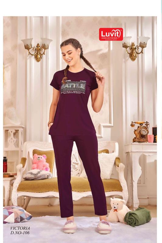 Luvit Victoria Night Suits Wholesale catalog