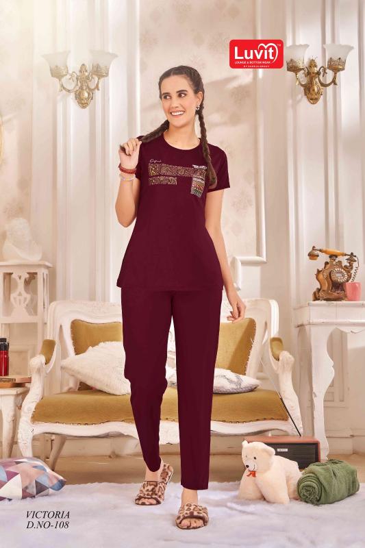 Luvit Victoria Night Suits Wholesale catalog