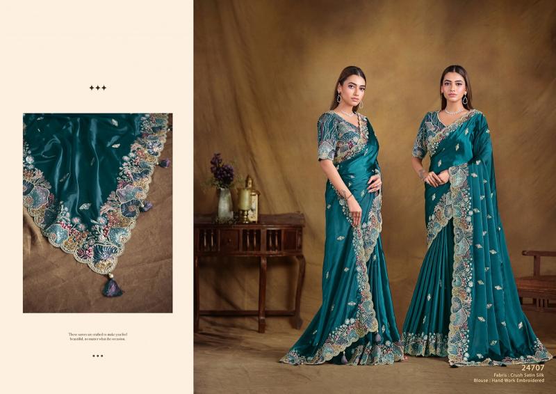Mahotsav Mohmanthan 24700 SERIES TARINI buy saree fabric online india