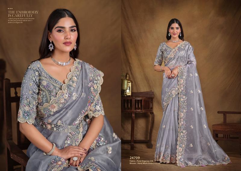 Mahotsav Mohmanthan 24700 SERIES TARINI buy saree fabric online india