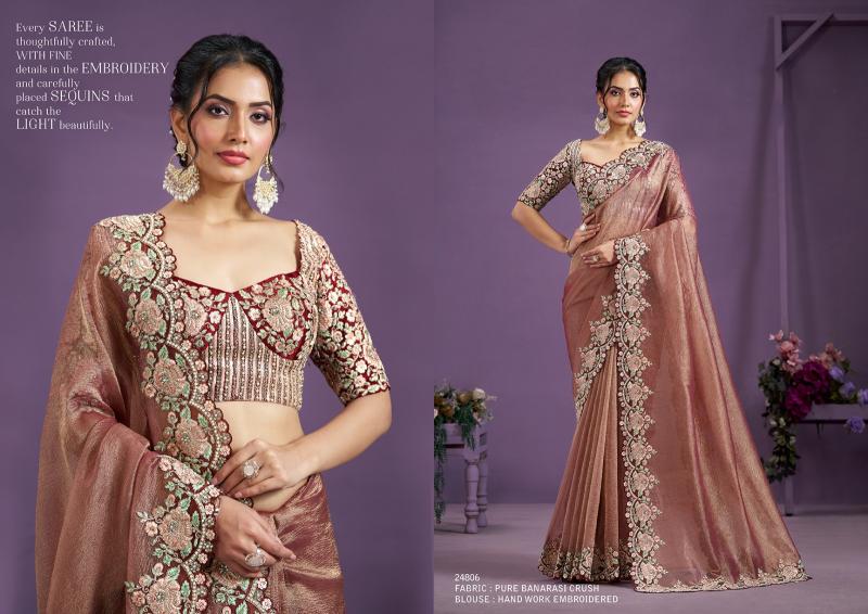 Mahotsav Mohmanthan 24800 Series Advaya latest saree fashion india