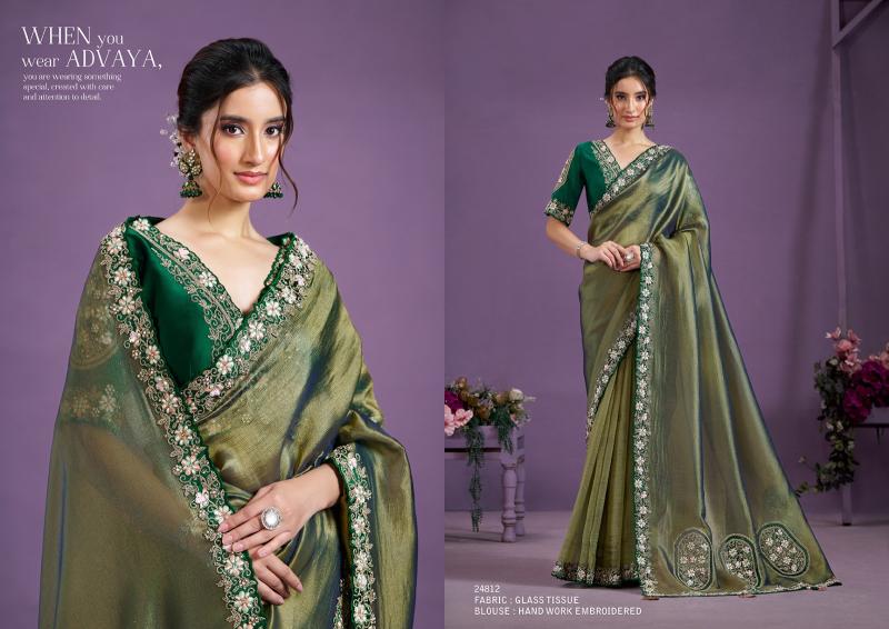 Mahotsav Mohmanthan 24800 Series Advaya latest saree fashion india
