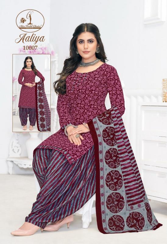 Miss World Aaliya Vol-10 – Dress Material - Wholesale Catalog