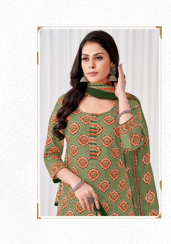 Miss World Ajrakh Vol-8 – Dress Material - Wholesale Catalog