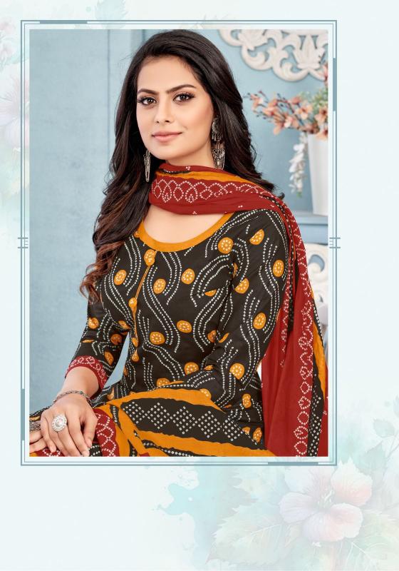 Miss World Bandhani Vol-12 – Dress Material - Wholesale Catalog