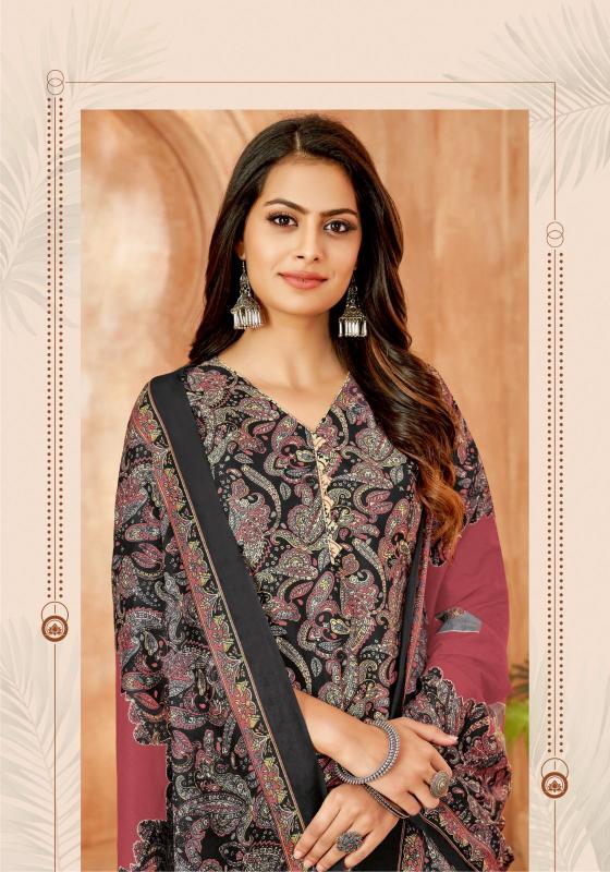 Miss World Super Ajrakh Vol-01 – Dress Material - Wholesale Catalog