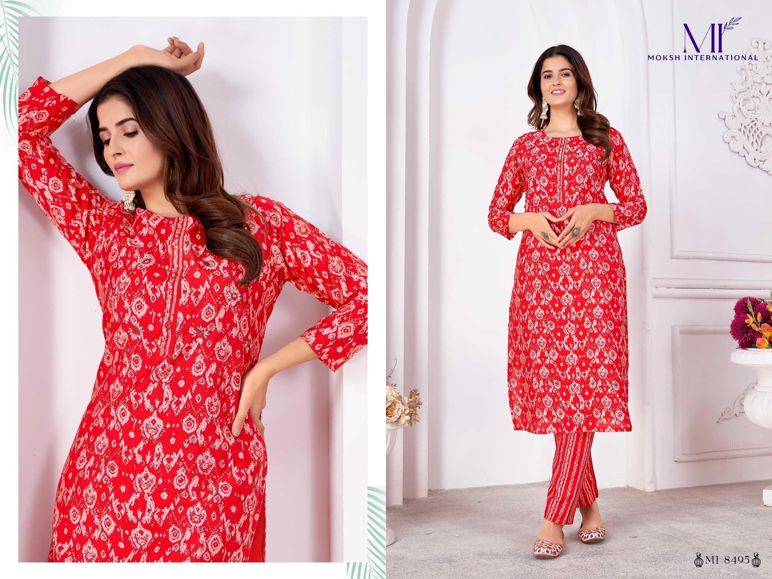 Moksh International Magic Vol-1 Kurti Wholesale catalog