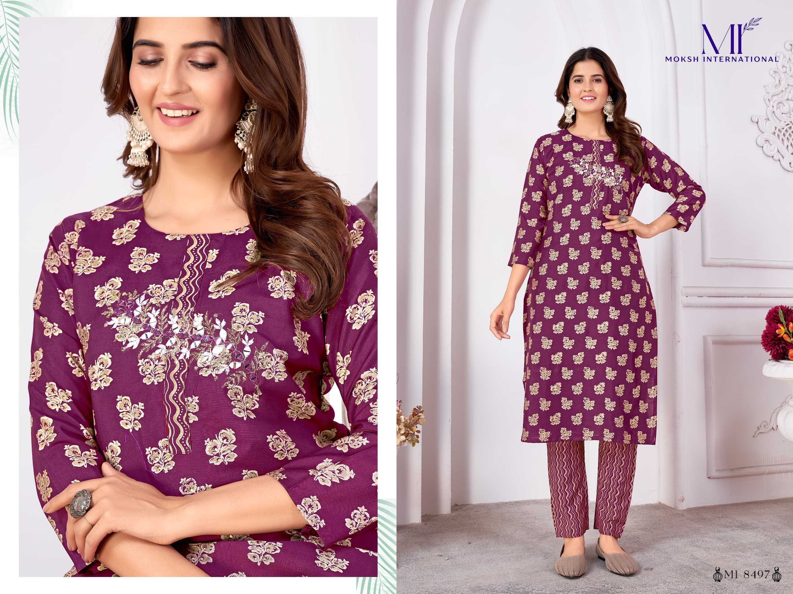 Moksh International Magic Vol-1 Kurti Wholesale catalog