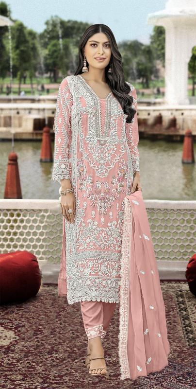 Motifz 736 Organza with Embroidery zarkan Salwar Kameez Wholesale catalog