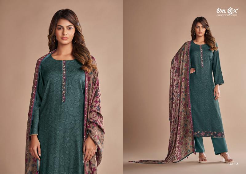 OMTEX JOYANZA Pashmina Digital Printed Salwar Kameez Wholesale Catalog