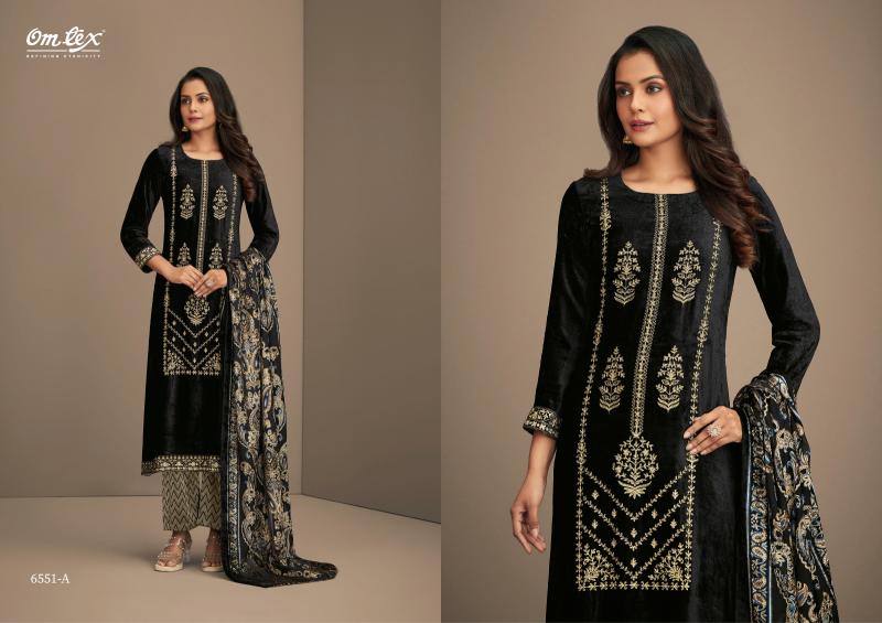 Omtex Ritha Vol 20 Pure Viscose Velvet with embroidered Salwar Kameez Wholesale Catalog
