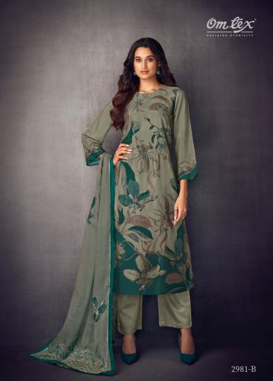 Omtex Vaari Vol 7 Pure Pashmina Digital Print Salwar Kameez Wholesale Catalog 