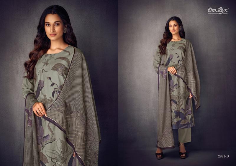 Omtex Vaari Vol 7 Pure Pashmina Digital Print Salwar Kameez Wholesale Catalog 