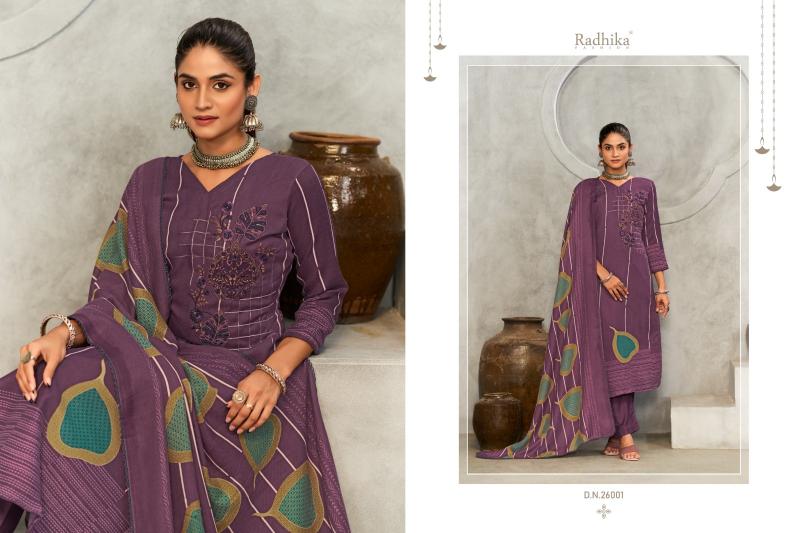 Radhika Azara Daisy surat dress material wholesaler