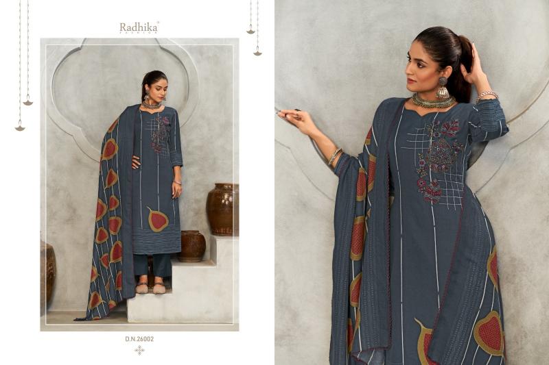 Radhika Azara Daisy surat dress material wholesaler