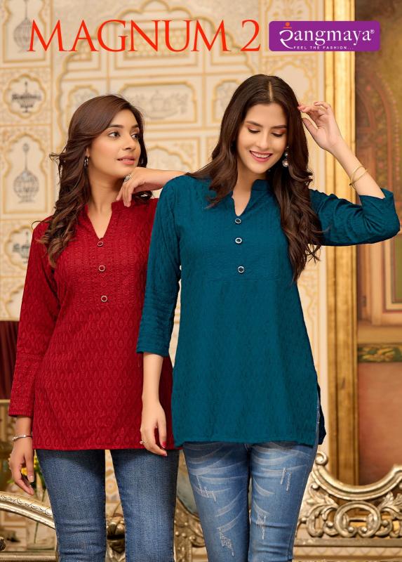 Rangmaya Magnum Vol 2 short kurtis women online india
