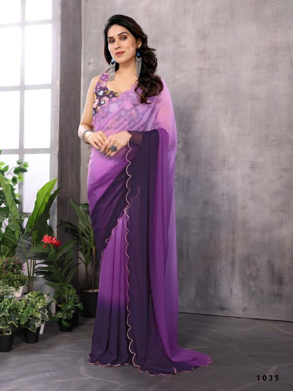 Sabella Aafreen Vol 5 black georgette saree online shopping india