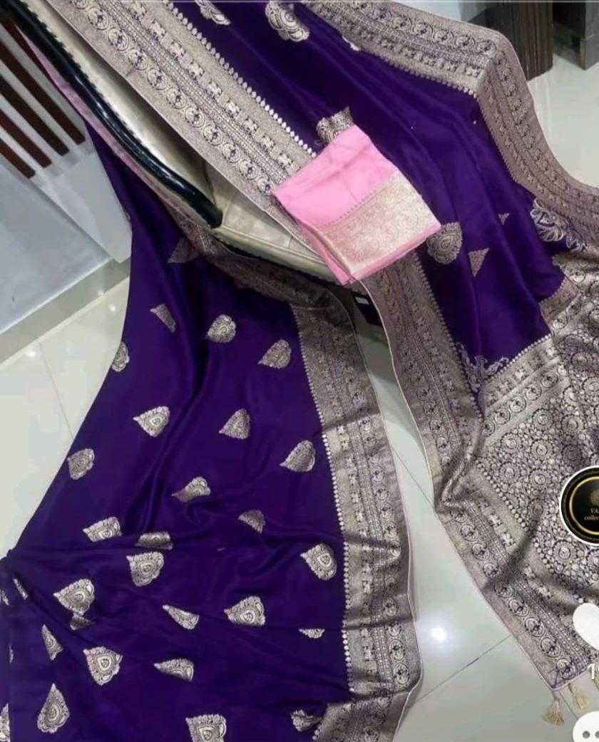 Sabella beautiful gold zari weaving on soft Vol 2 buy banarasi silk saree online india