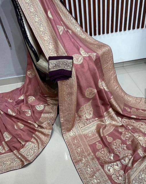 Sabella beautiful gold zari weaving on soft Vol 2 buy banarasi silk saree online india