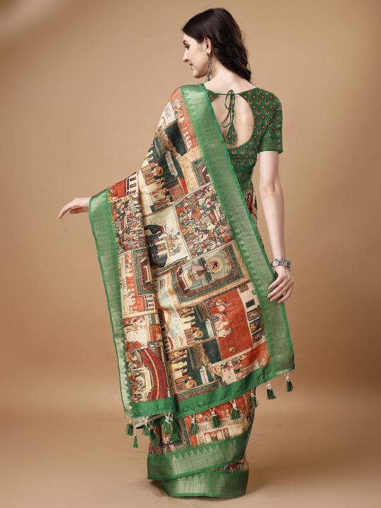Sabella Mughal Tussar 01 types of sarees in india pdf