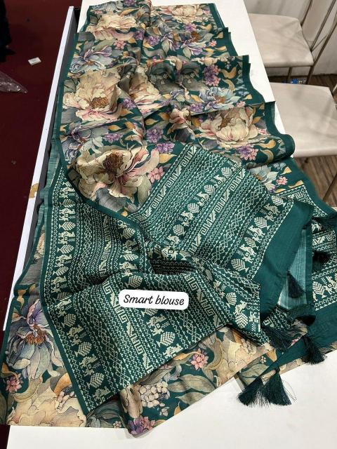 Sabella Premium and superior semi desi soft and smooth tussar Vol 2 saree online india
