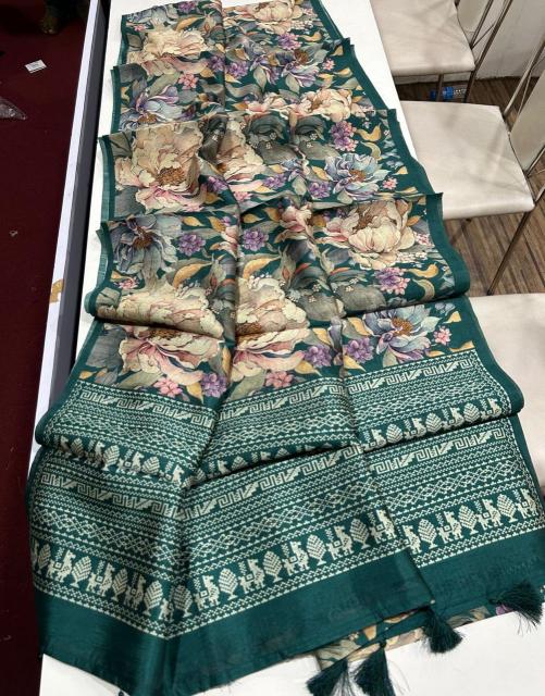 Sabella Premium and superior semi desi soft and smooth tussar Vol 2 saree online india