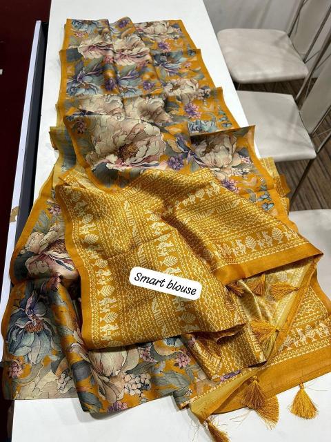 Sabella Premium and superior semi desi soft and smooth tussar Vol 2 saree online india