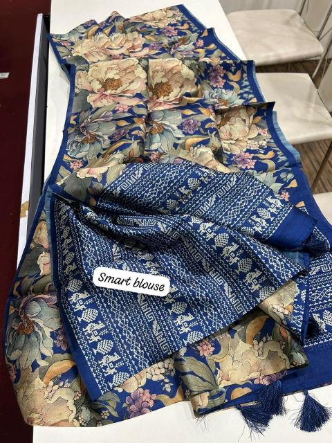 Sabella Premium and superior semi desi soft and smooth tussar Vol 2 saree online india