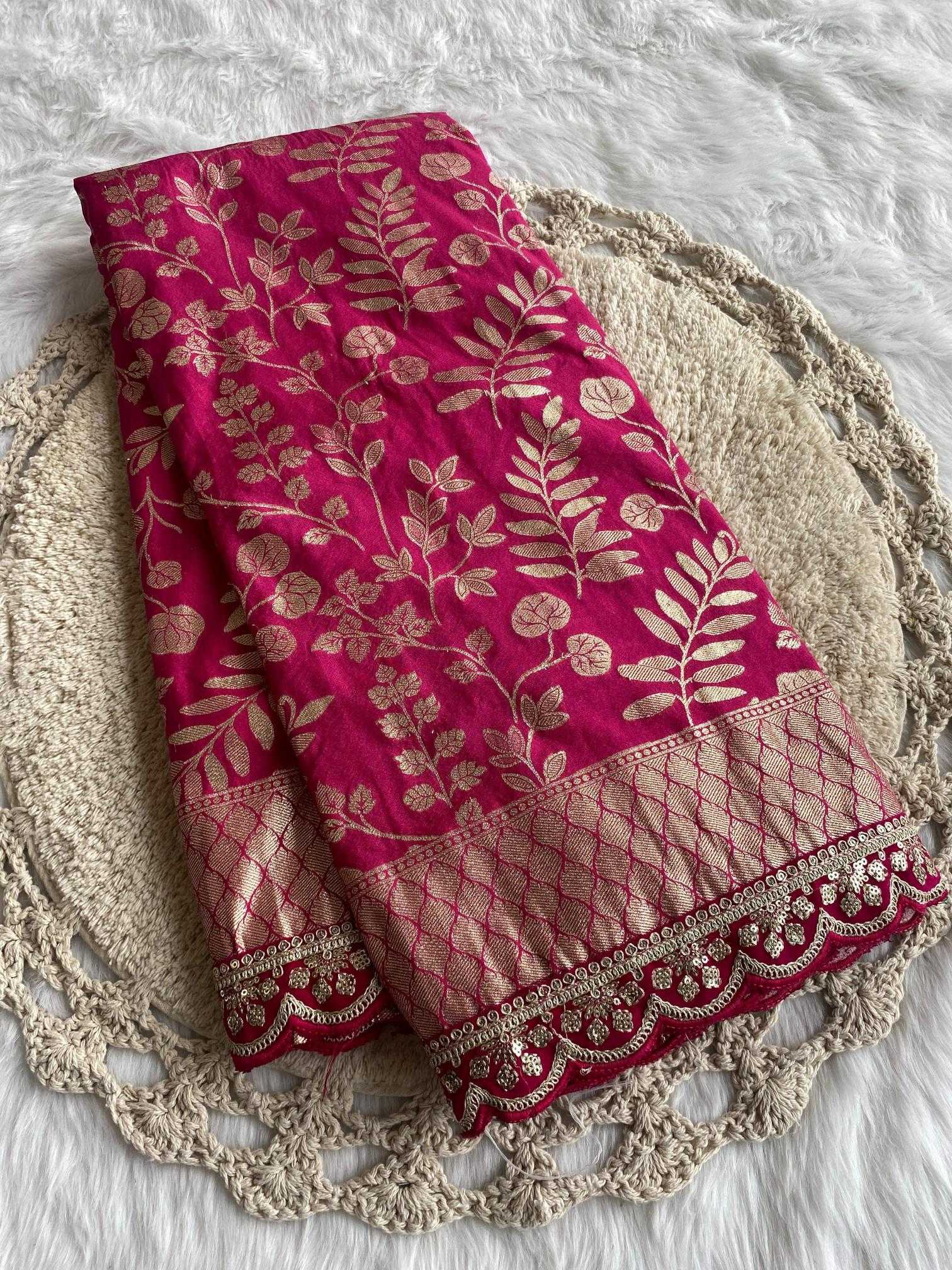 Sabella Pure Khadi Georgette Silk Vol 4 online saree borders in india