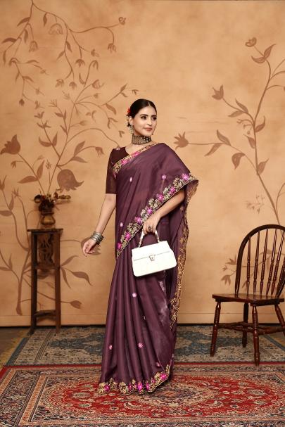 Sabella Shrishti 96 Jimmy Choo Silk Designer online sare price one india