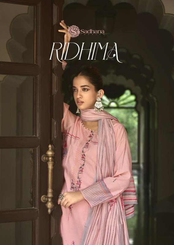 Sadhana Fashion Ridhima Musline Silk Digital print Salwar Kameez Wholesale Catalog
