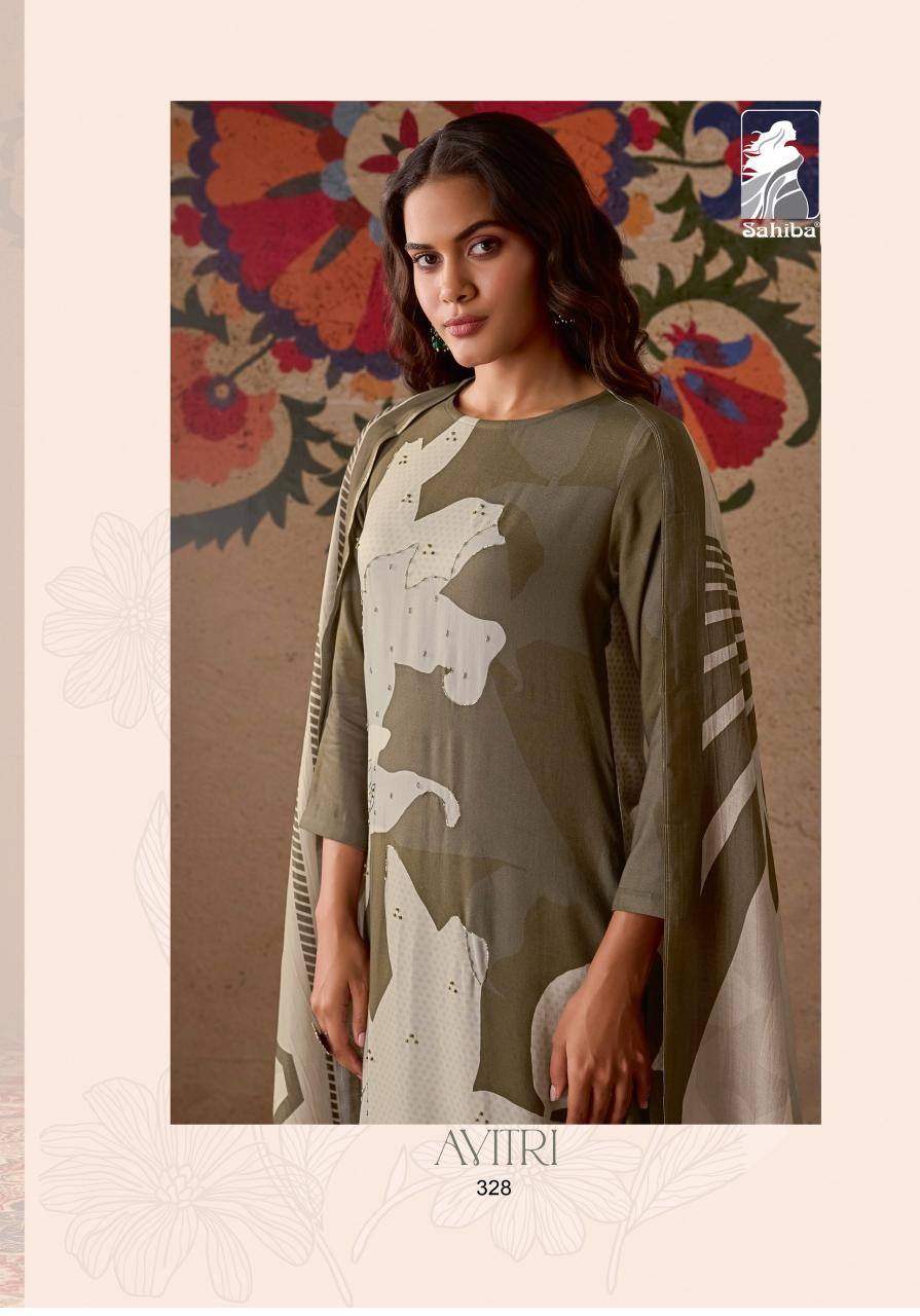 Sahiba Avitri Digital Printed With Hand Work Salwar Kameez Wholesale Catalog