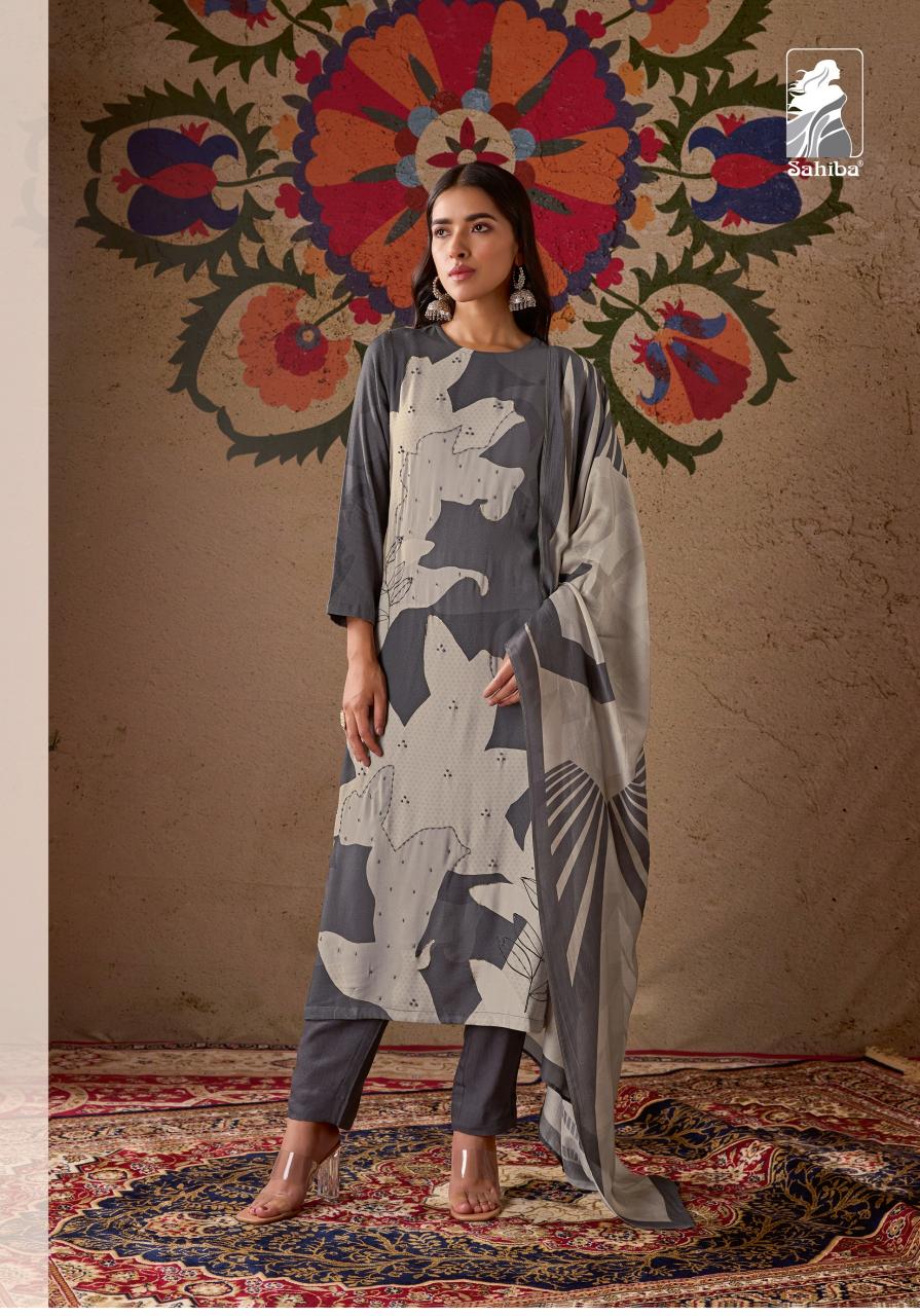 Sahiba Avitri Digital Printed With Hand Work Salwar Kameez Wholesale Catalog