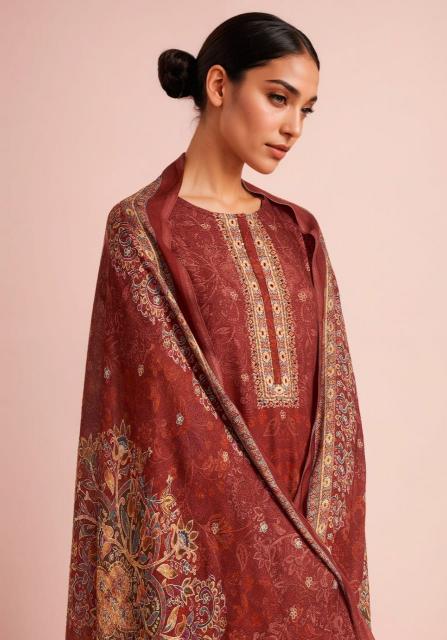 SAHIBA ITRANA AARUSHI Digital Printed With Hand Work Salwar Kameez Wholesale Catalog