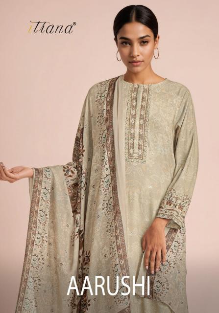 SAHIBA ITRANA AARUSHI Digital Printed With Hand Work Salwar Kameez Wholesale Catalog