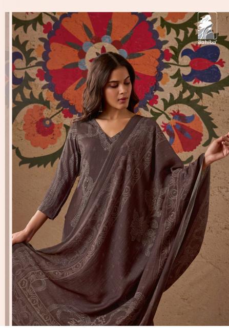 Sahiba Izara Daman Organza Silk Salwar Kameez Wholesale Catalog