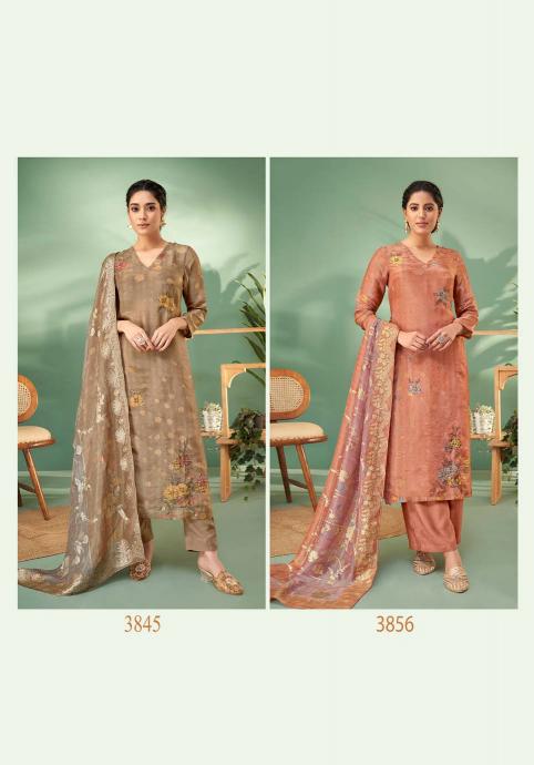 Sahiba Kaseesh Digital Printed With Hand Work Salwar Kameez Wholesale Catalog