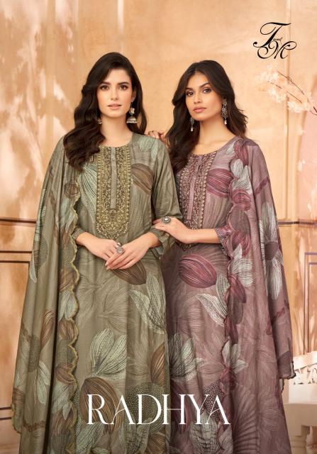 Sahiba Radhya Neck Organza Silk Salwar Kameez Wholesale Catalog