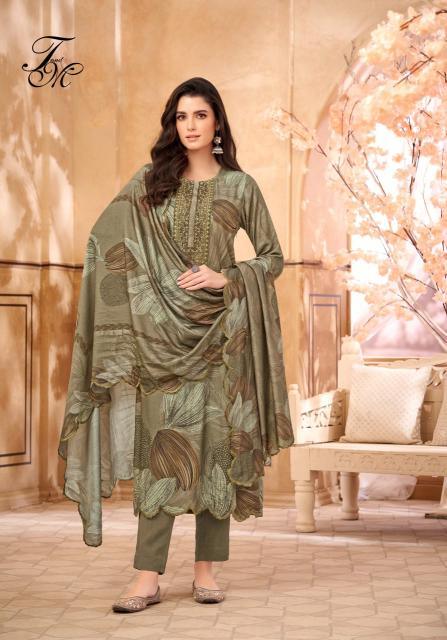 Sahiba Radhya Neck Organza Silk Salwar Kameez Wholesale Catalog