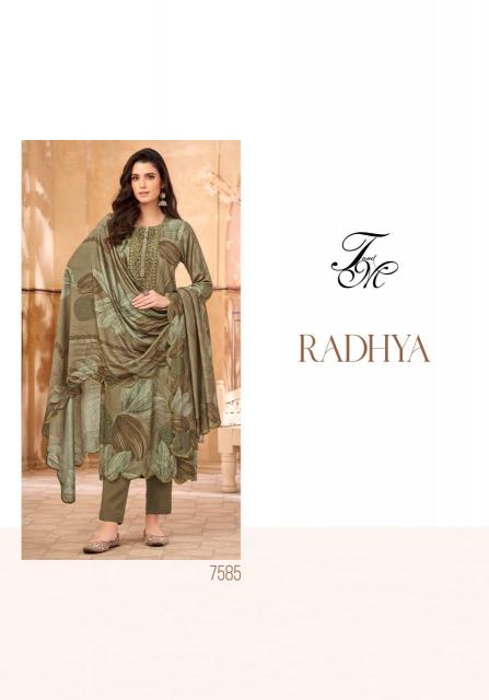 Sahiba Radhya Neck Organza Silk Salwar Kameez Wholesale Catalog