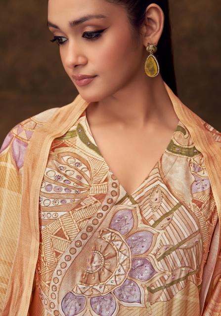 Sahiba Rosemarry Digital Printed With Hand Work Salwar Kameez Wholesale Catalog