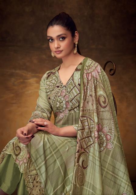 Sahiba Rosemarry Digital Printed With Hand Work Salwar Kameez Wholesale Catalog
