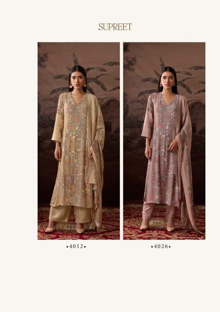 Sahiba Supreet Digital Printed With Hand Work Salwar Kameez Wholesale Catalog 