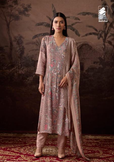 Sahiba Supreet Digital Printed With Hand Work Salwar Kameez Wholesale Catalog 