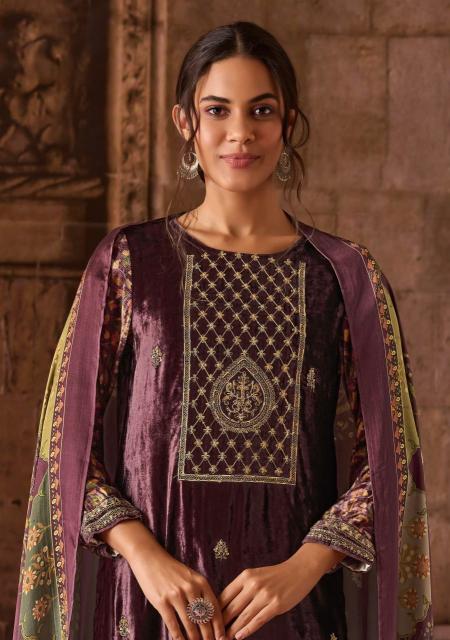 Sahiba Surbhi Viscose Velvet Salwar Kameez Wholesale Catalog