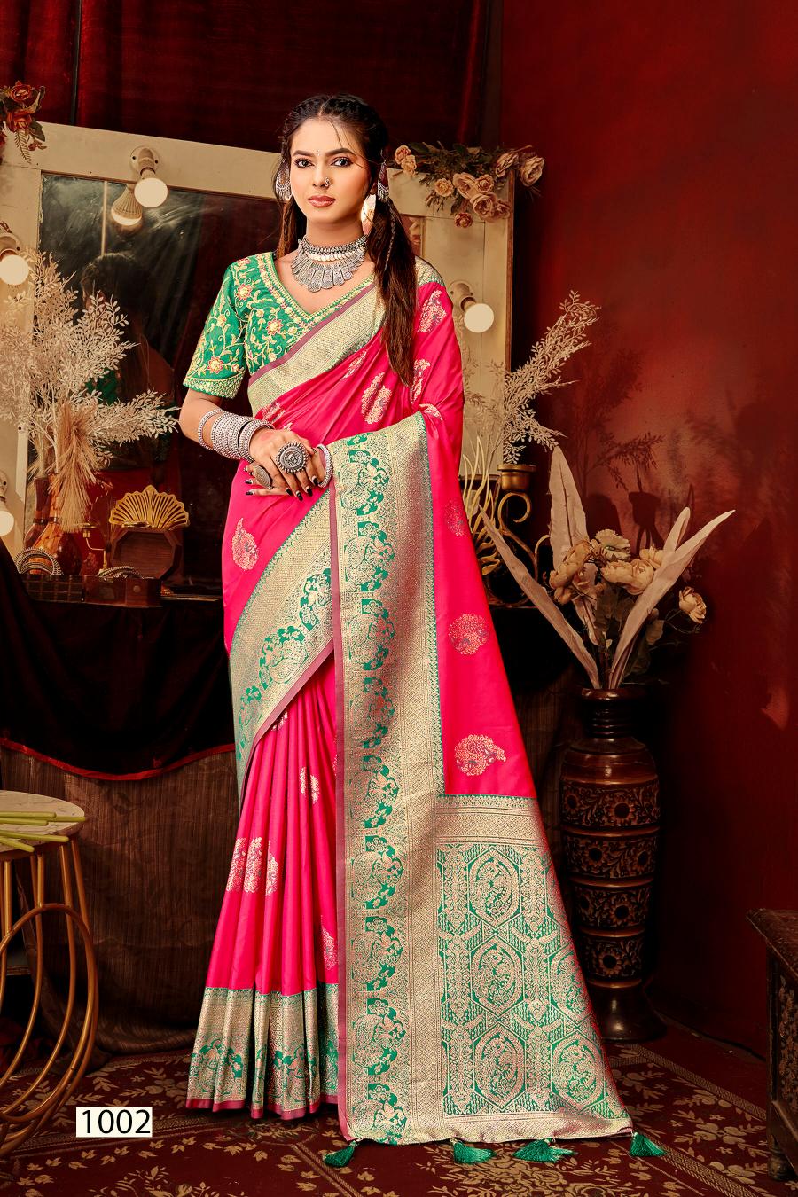 Saroj Mangalgiri silk vol.5 50*600 silk saree  in surat with price wholesale
