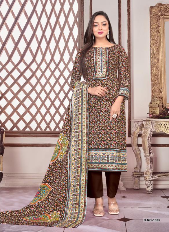 SAT Pashmina Shwal Suit Vol-17 – Dress Material - Wholeasale Catalog