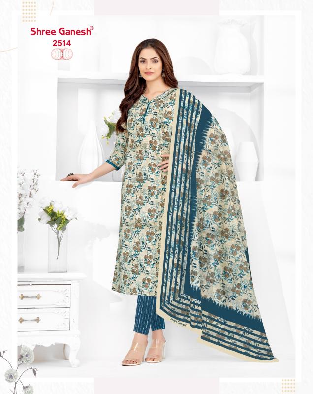 Shree Ganesh Samaiyra Vol-15 – Dress Material - Wholesale Catalog