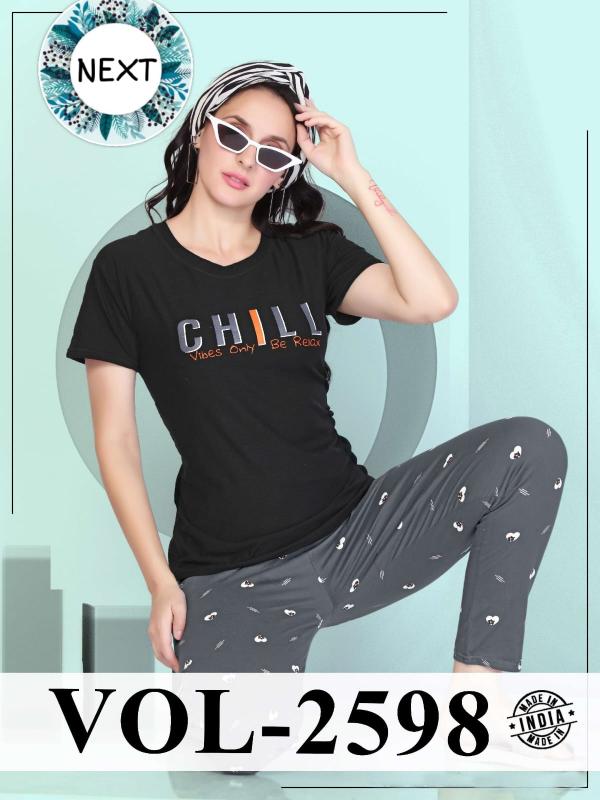 SUMMER SPECIAL VOL.DK 2598 Night Suits Wholesale catalog